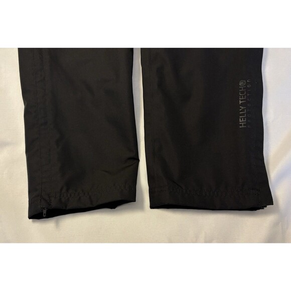 HELLY HANSEN Women Seven J Black Rain Pants Medium Wind Waterproof Lined Outdoor - Picture 8 of 13